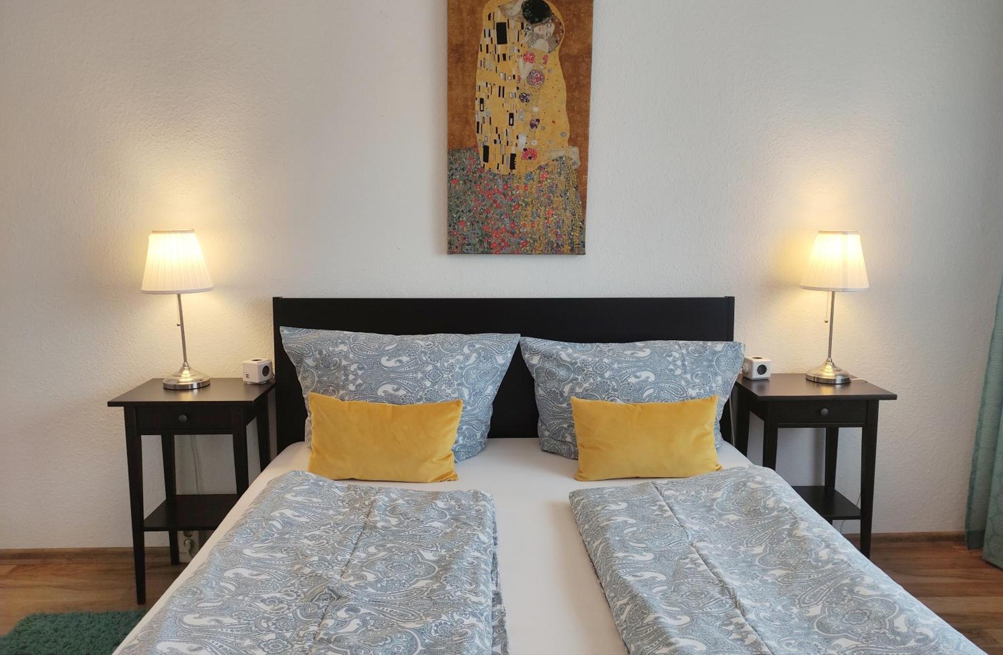 Schöne 2-Zimmer-Parterre Wohnung WF Leipzig Exterior foto